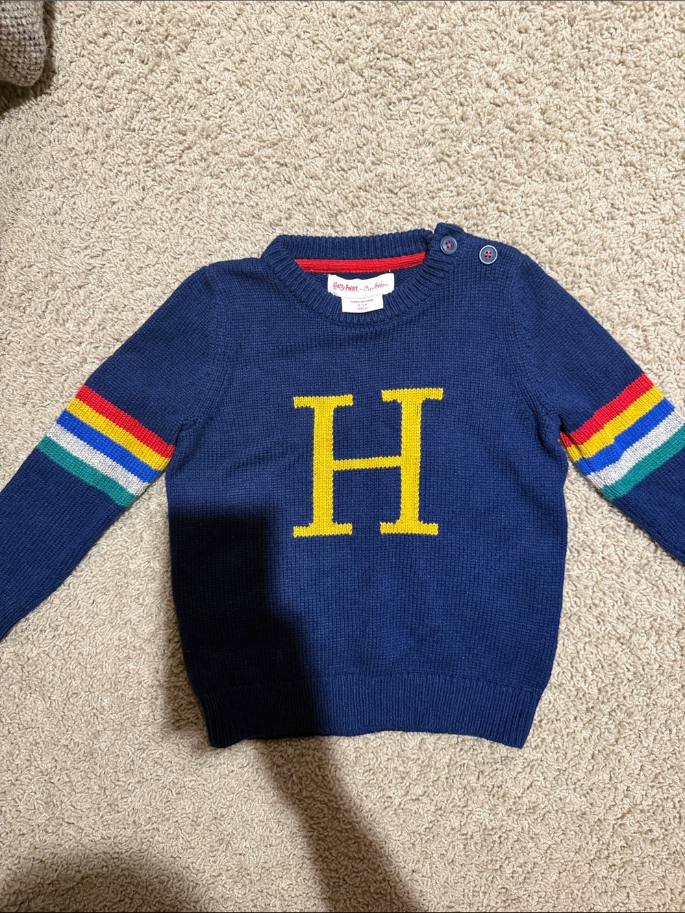 Mini Biden Harry Potter sweater size 4-5Y
